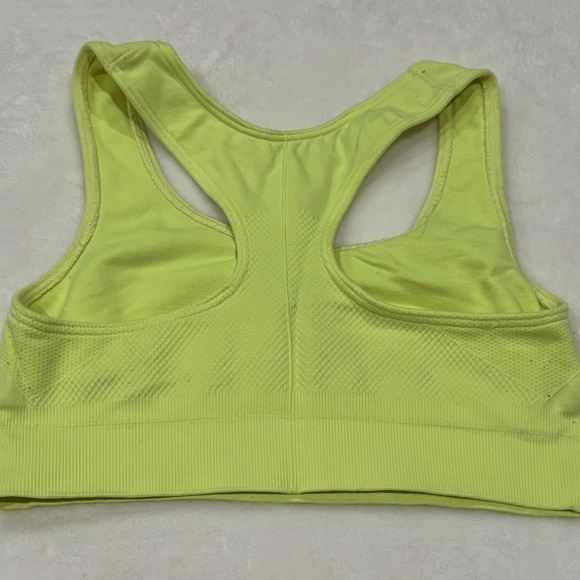 CHAMPION Women’s Activewear Workout Sports Bra - neon yellow, size S - Picture 5 of 5